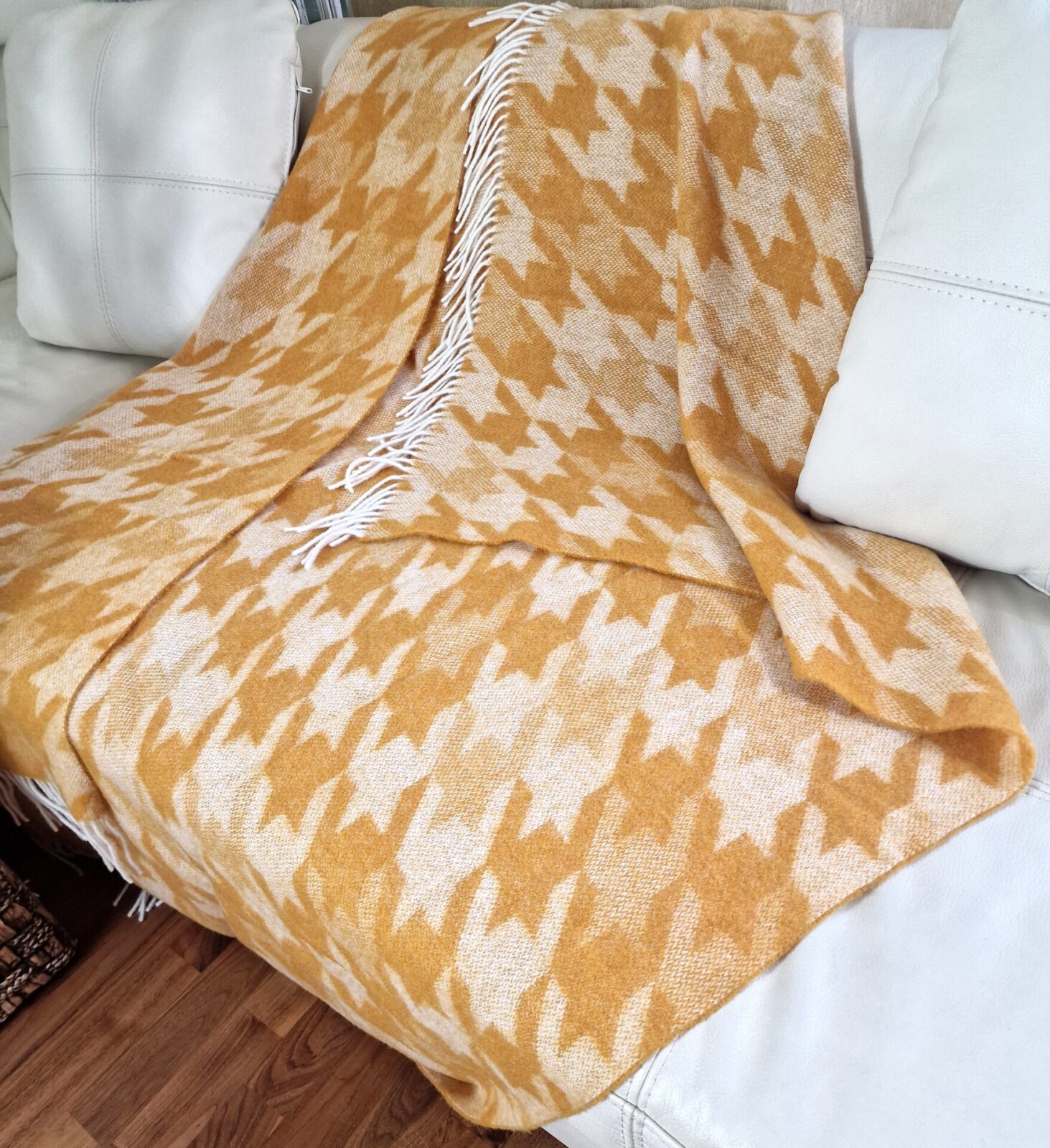 Wolldecken und Wollplaids