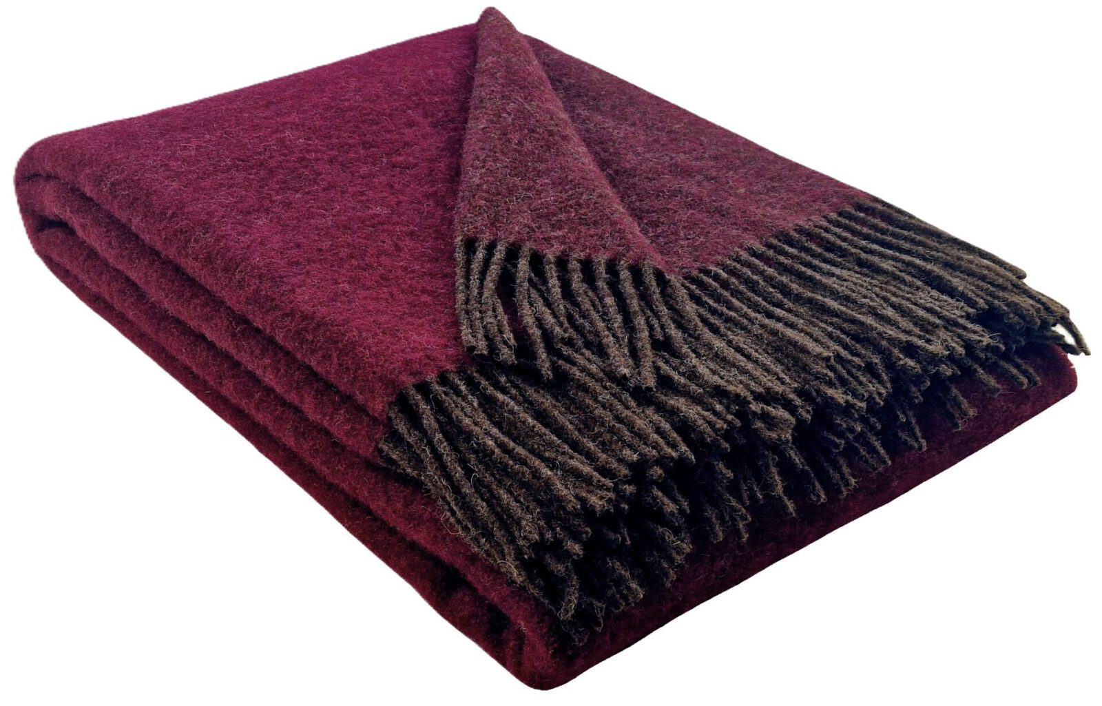 Wolldecken und Wollplaids