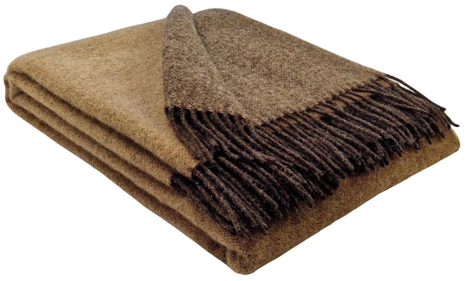 Wolldecken und Wollplaids