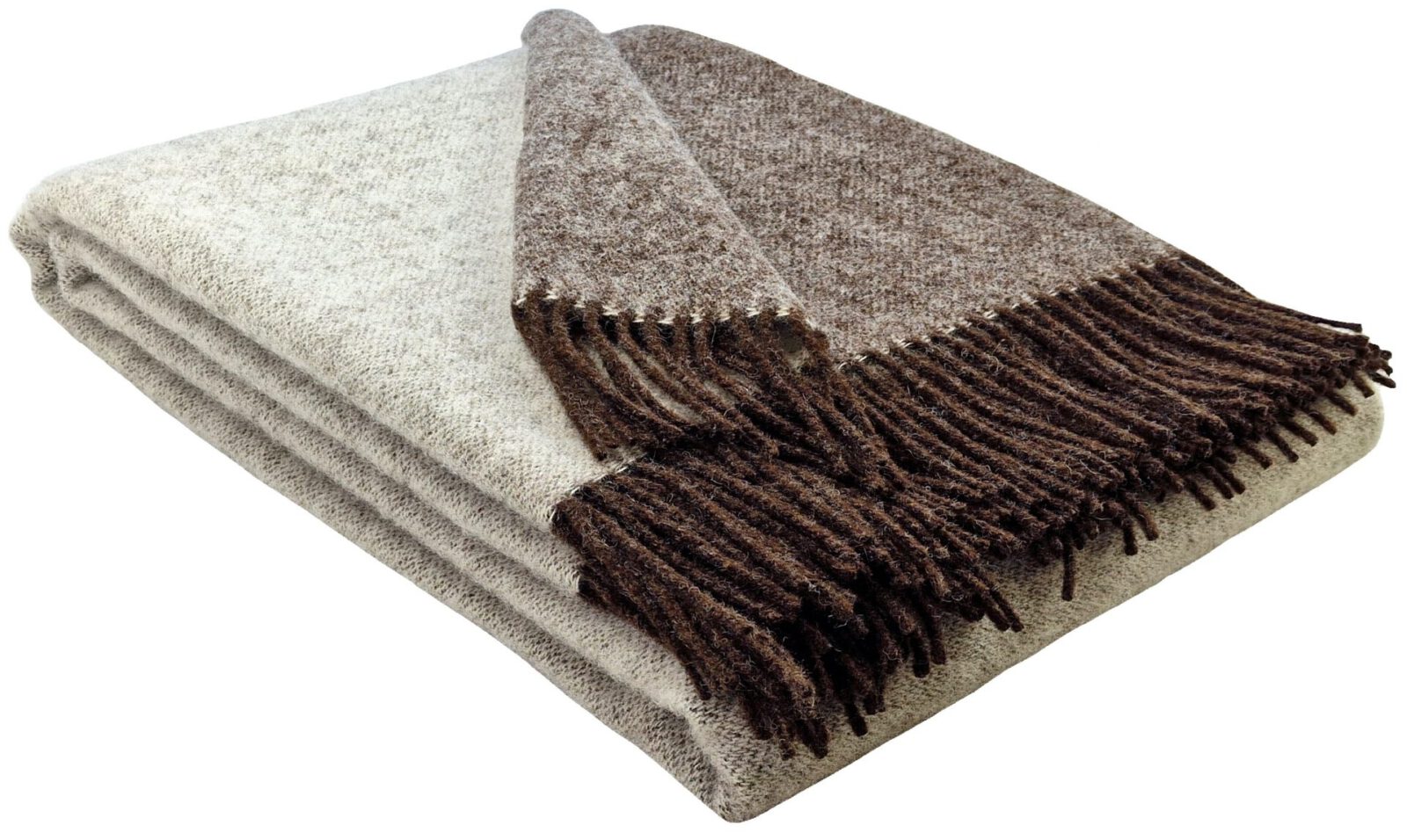 Wolldecken und Wollplaids