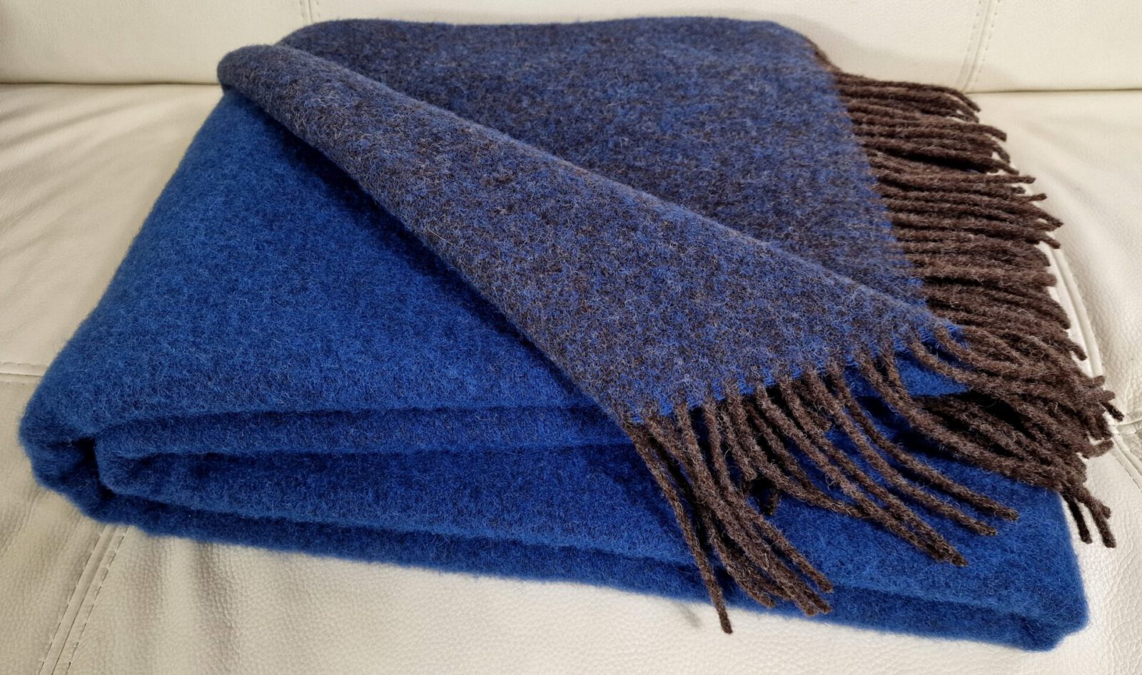 Wolldecken und Wollplaids