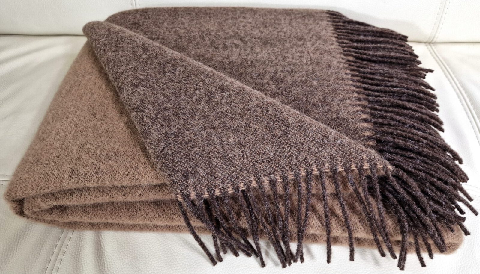 Wolldecken und Wollplaids
