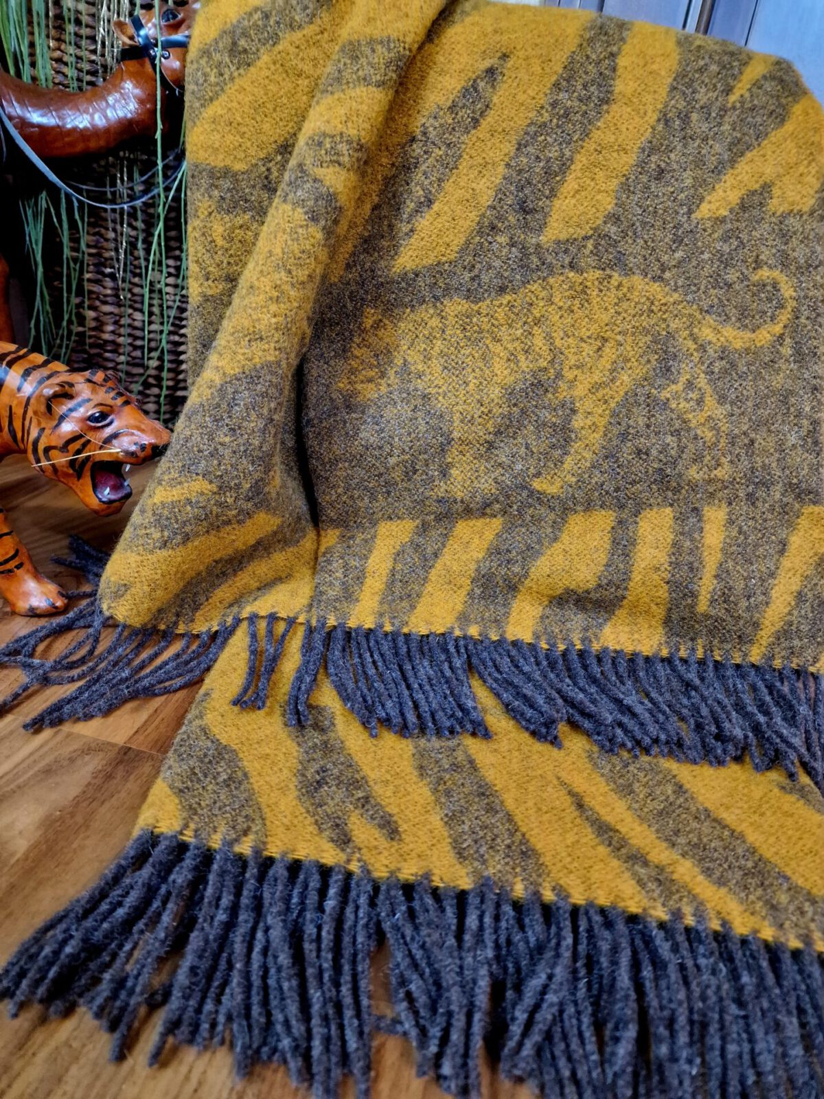 Wolldecken und Wollplaids