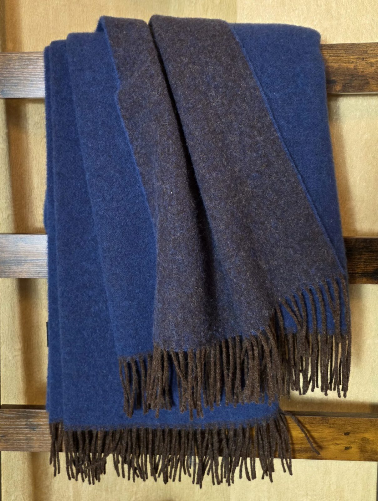 Wolldecken und Wollplaids