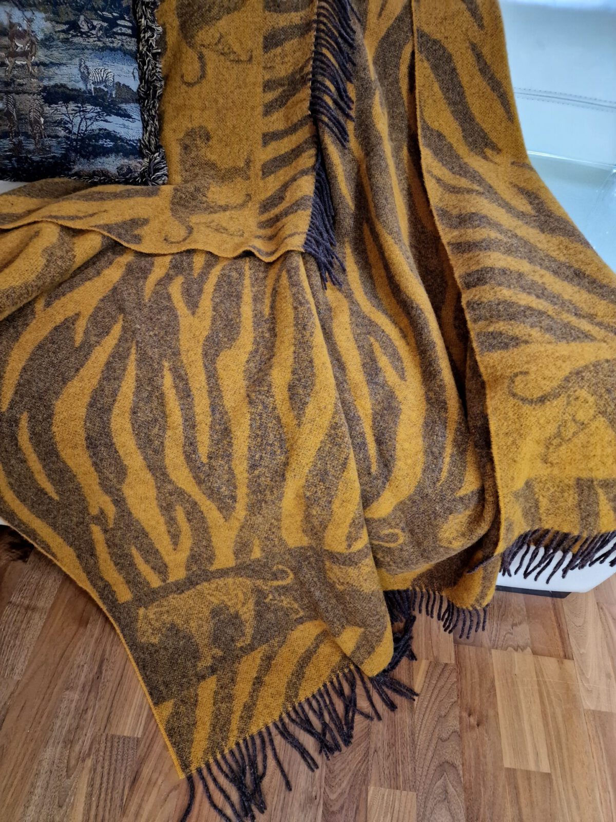 Wolldecken und Wollplaids