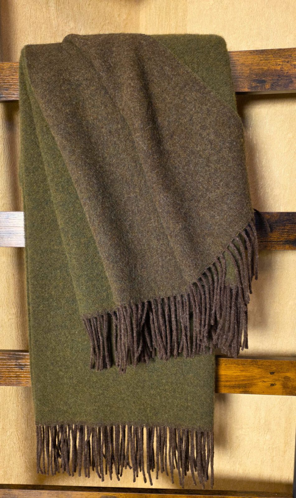 Wolldecken und Wollplaids