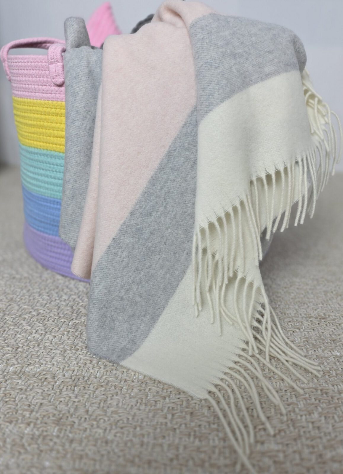 Wolldecken und Wollplaids