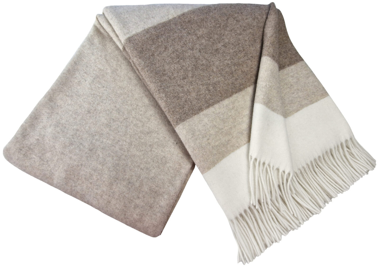 Wolldecken und Wollplaids
