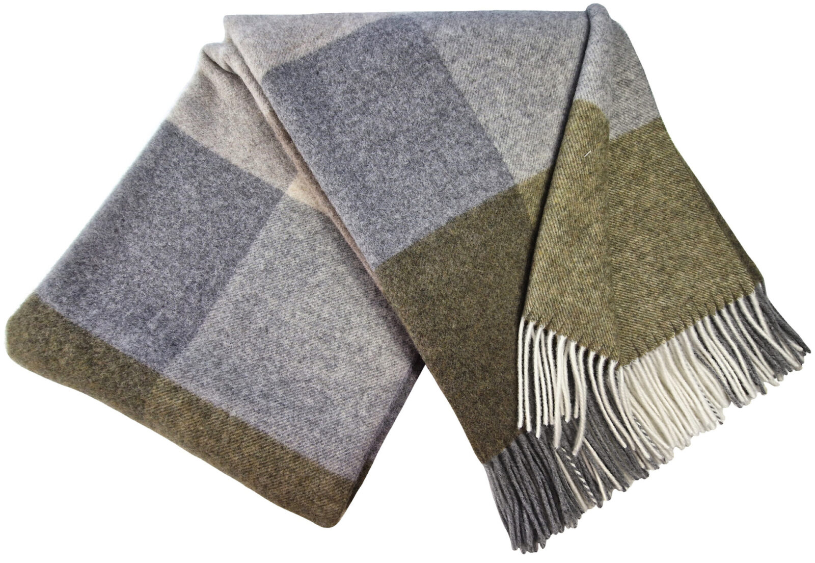 Wolldecken und Wollplaids