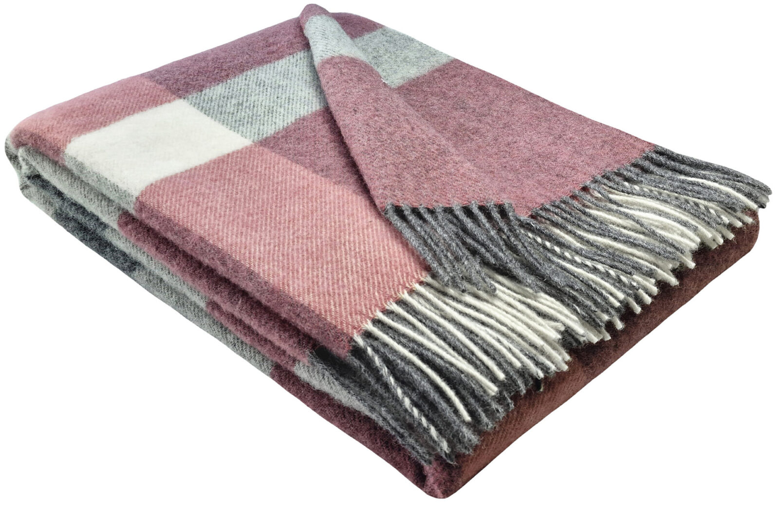 Wolldecken und Wollplaids