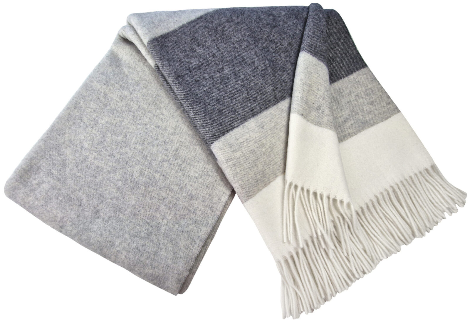 Wolldecken und Wollplaids