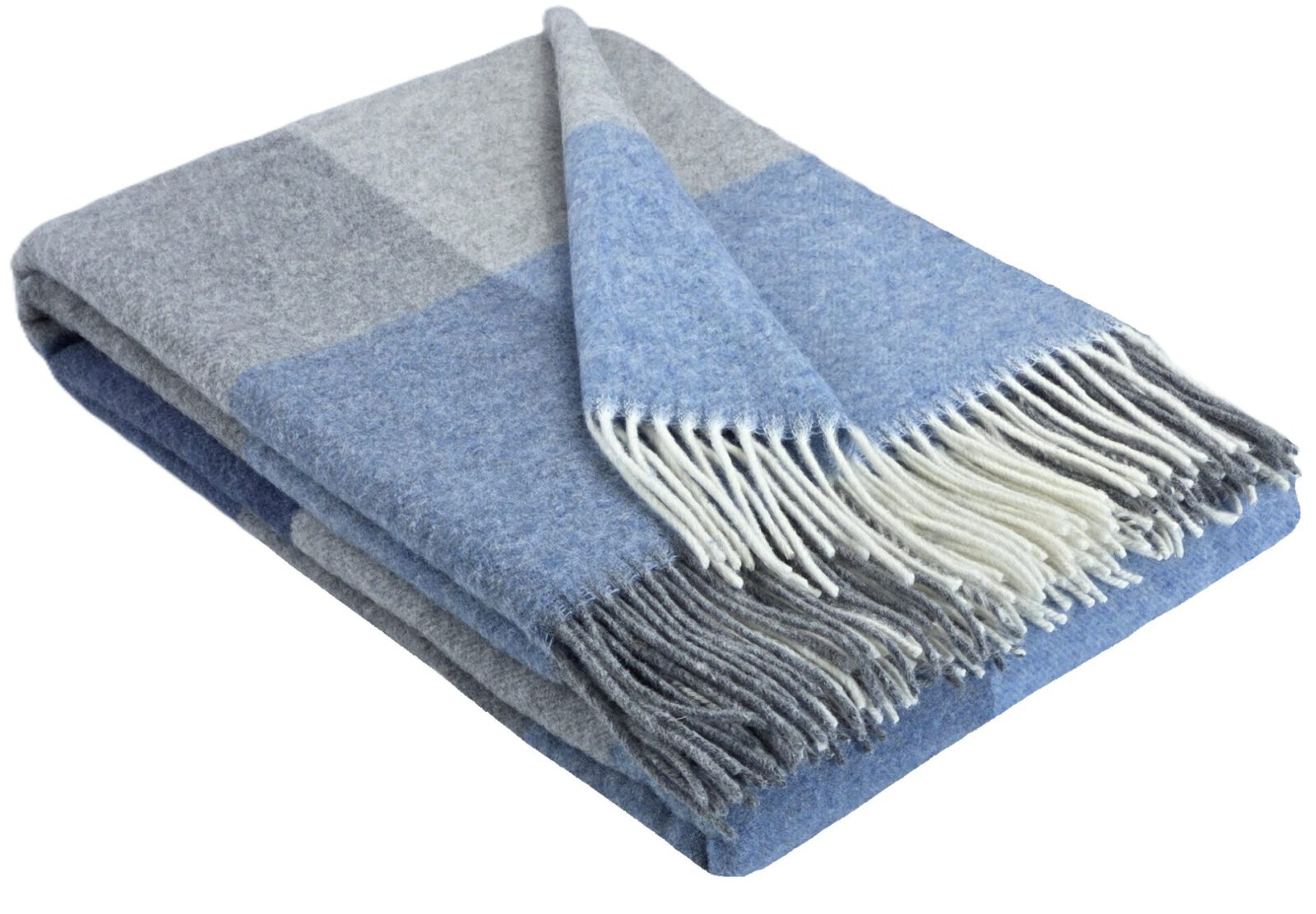 Wolldecken und Wollplaids