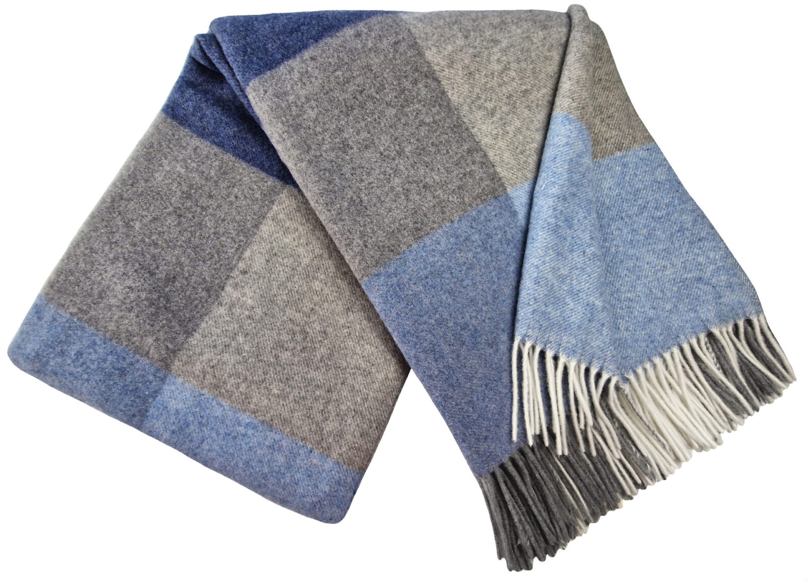Wolldecken und Wollplaids