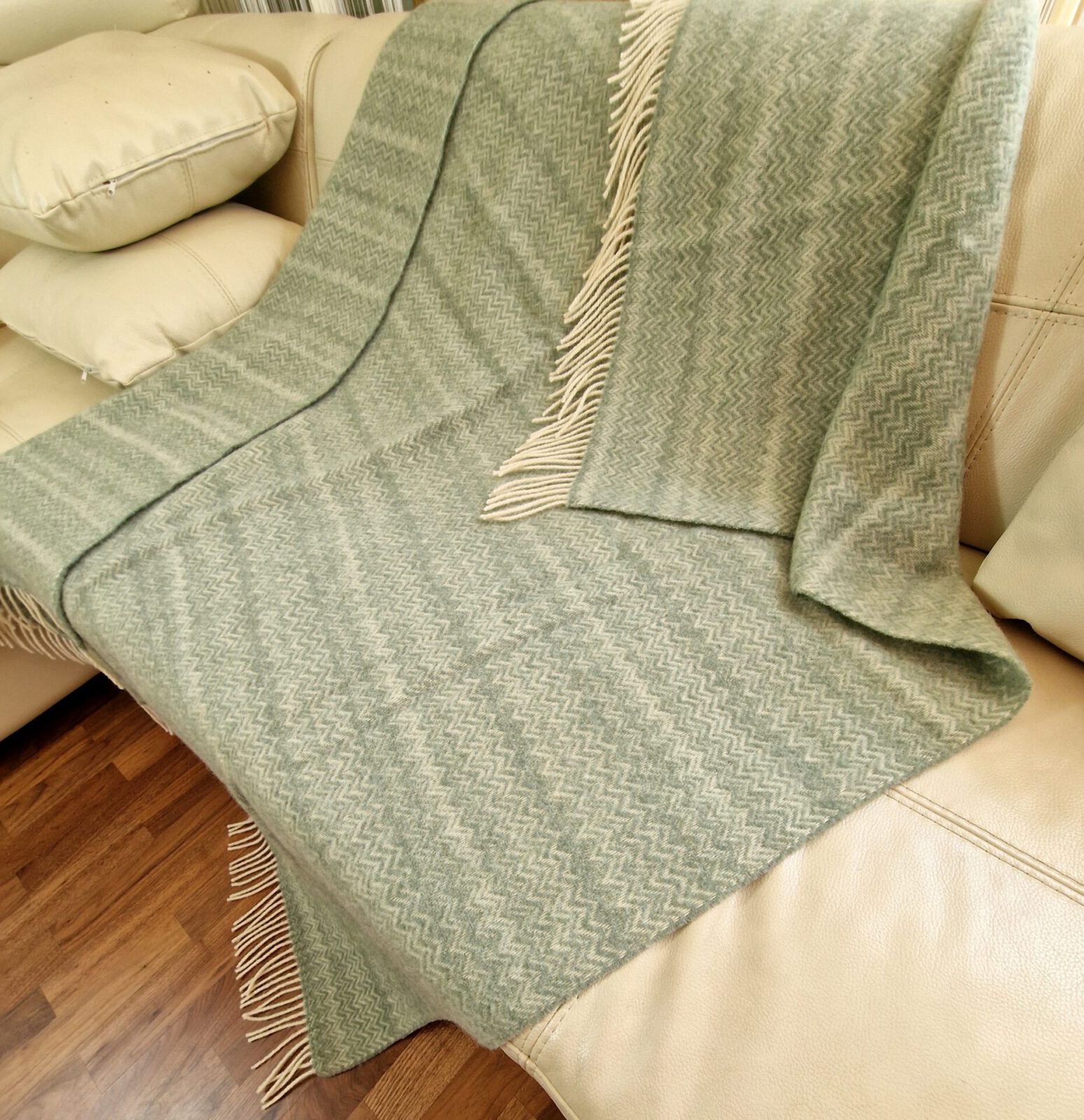 Wolldecken und Wollplaids