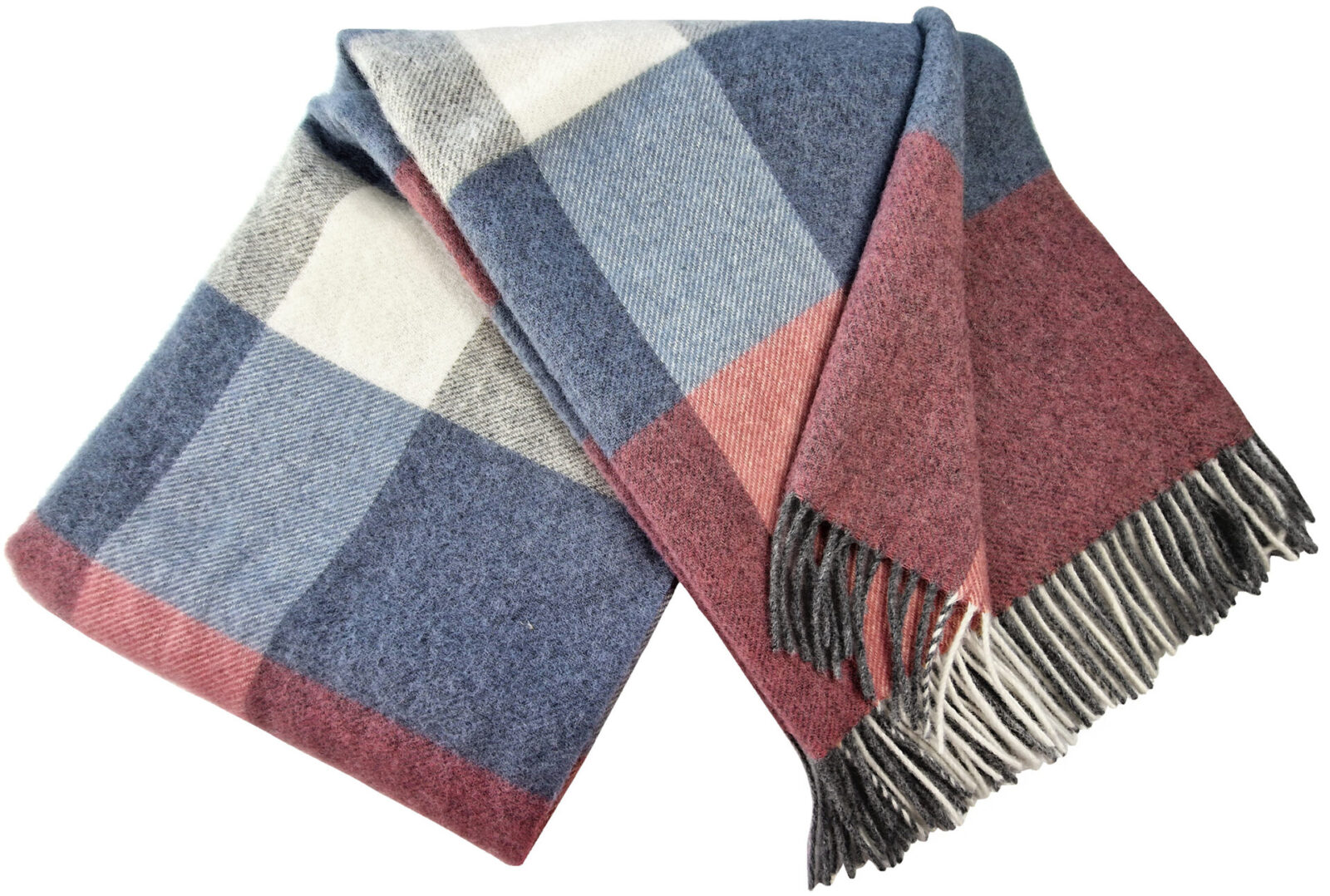 Wolldecken und Wollplaids