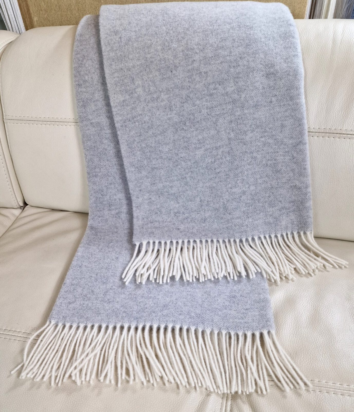 Wolldecken und Wollplaids