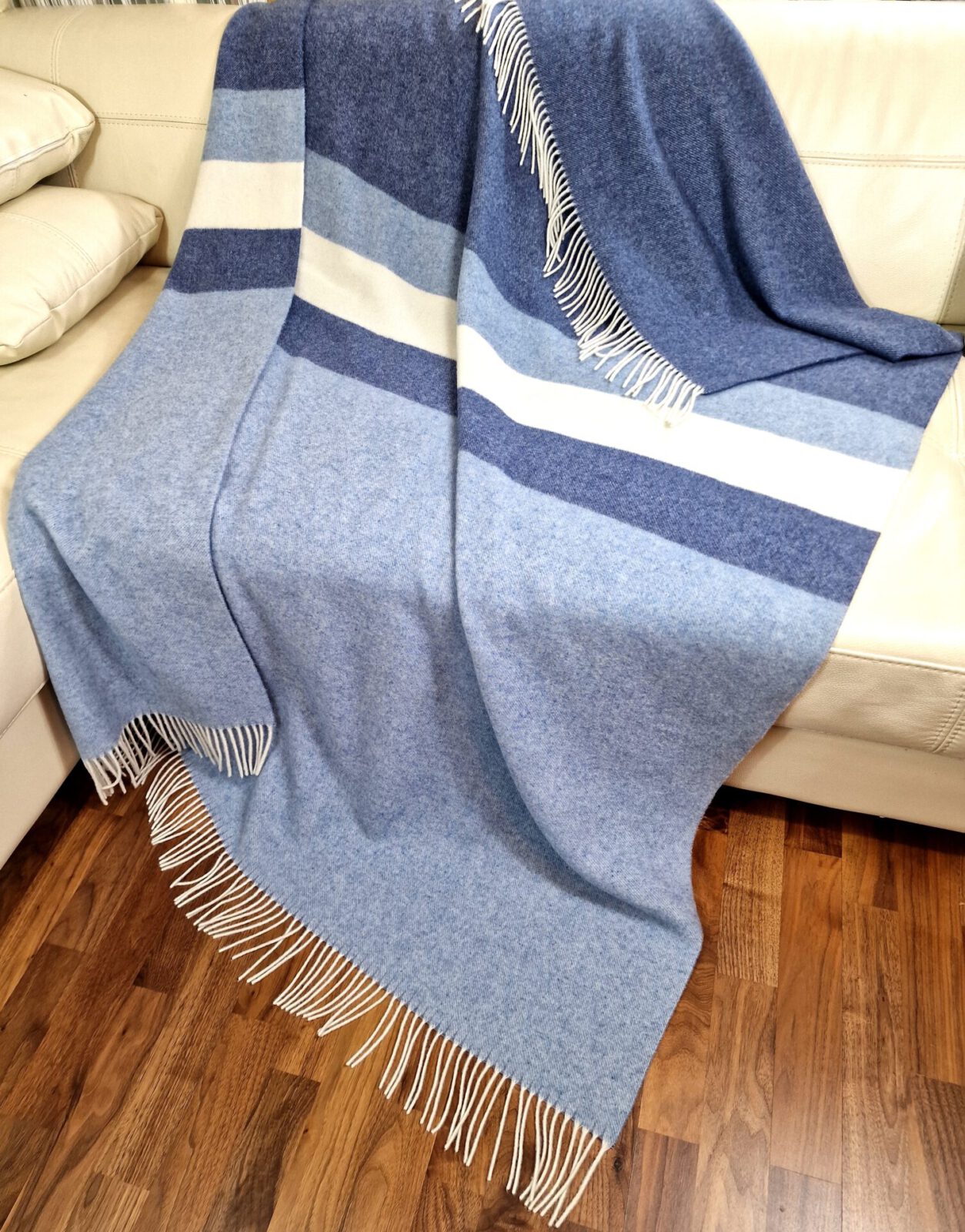 Wolldecken und Wollplaids