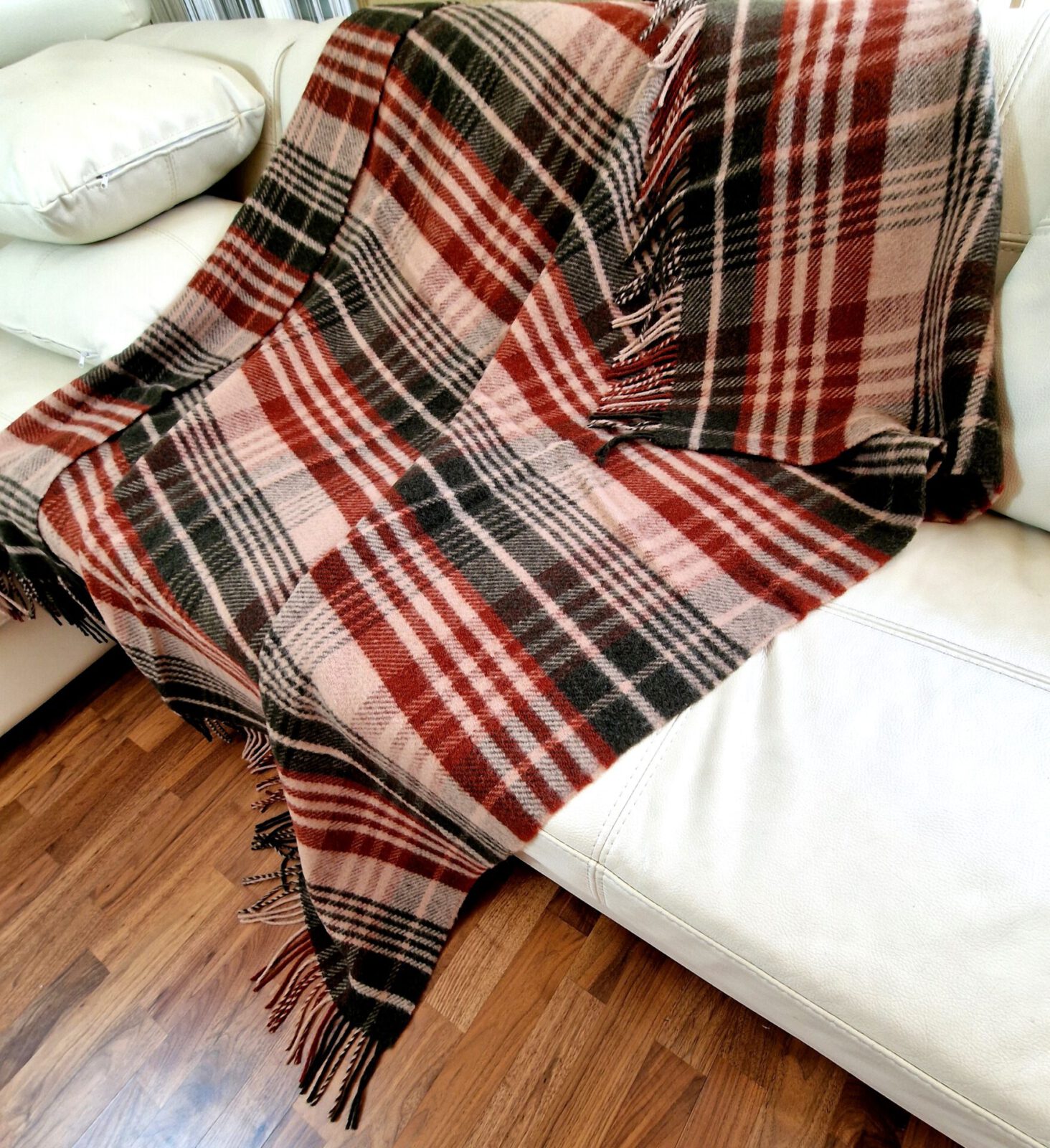 Wolldecken und Wollplaids
