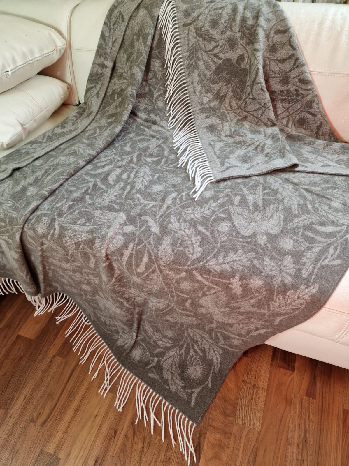 Wolldecken und Wollplaids