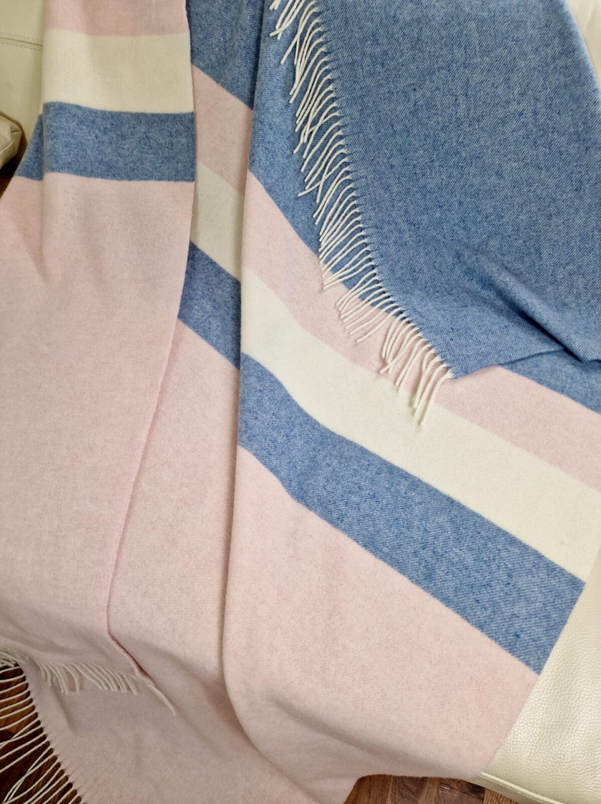 Wolldecken und Wollplaids