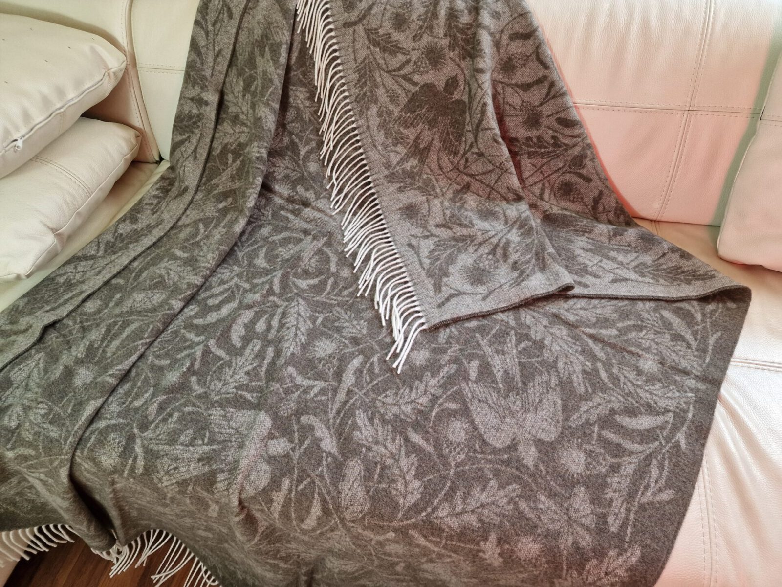 Wolldecken und Wollplaids