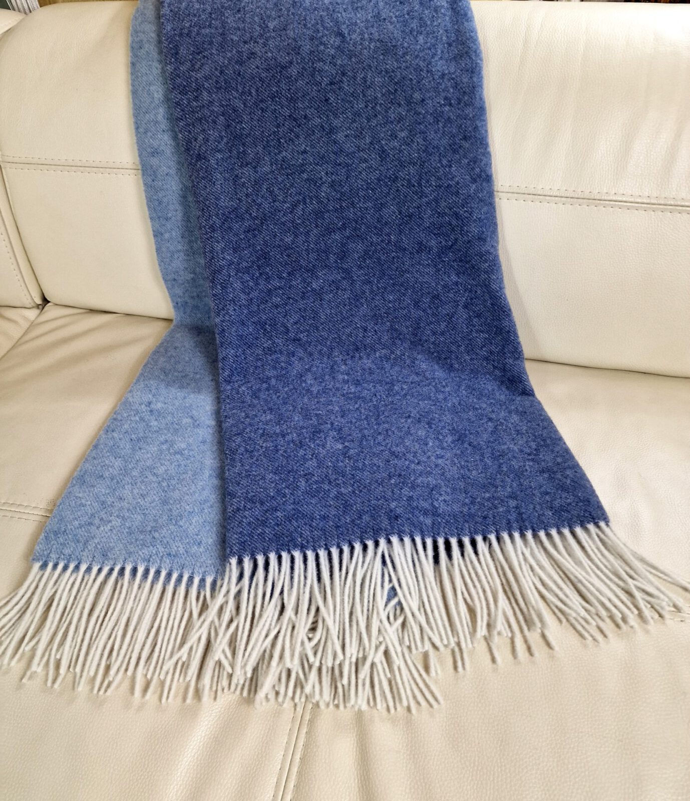 Wolldecken und Wollplaids