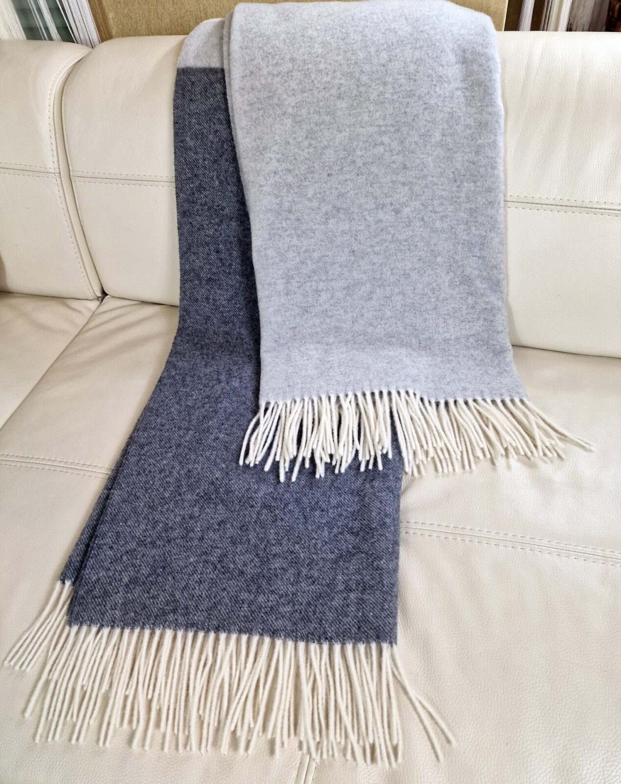 Wolldecken und Wollplaids