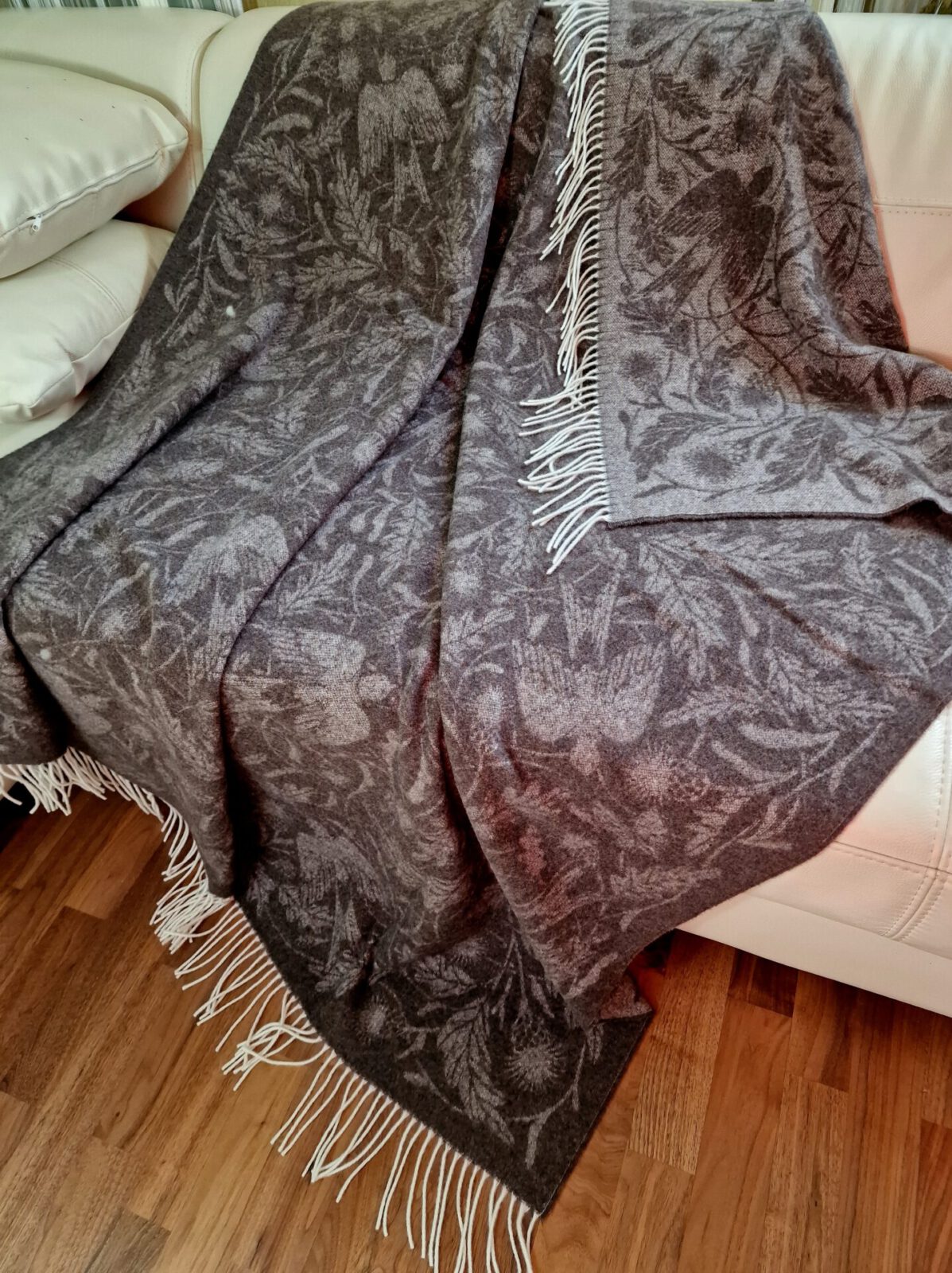 Wolldecken und Wollplaids