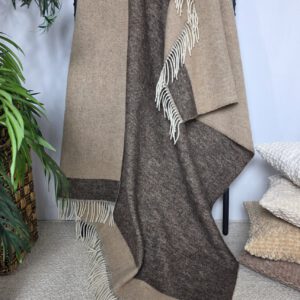 Alternative view of Wollplaid & Wolldecke "Tirol DFD" braun-beige