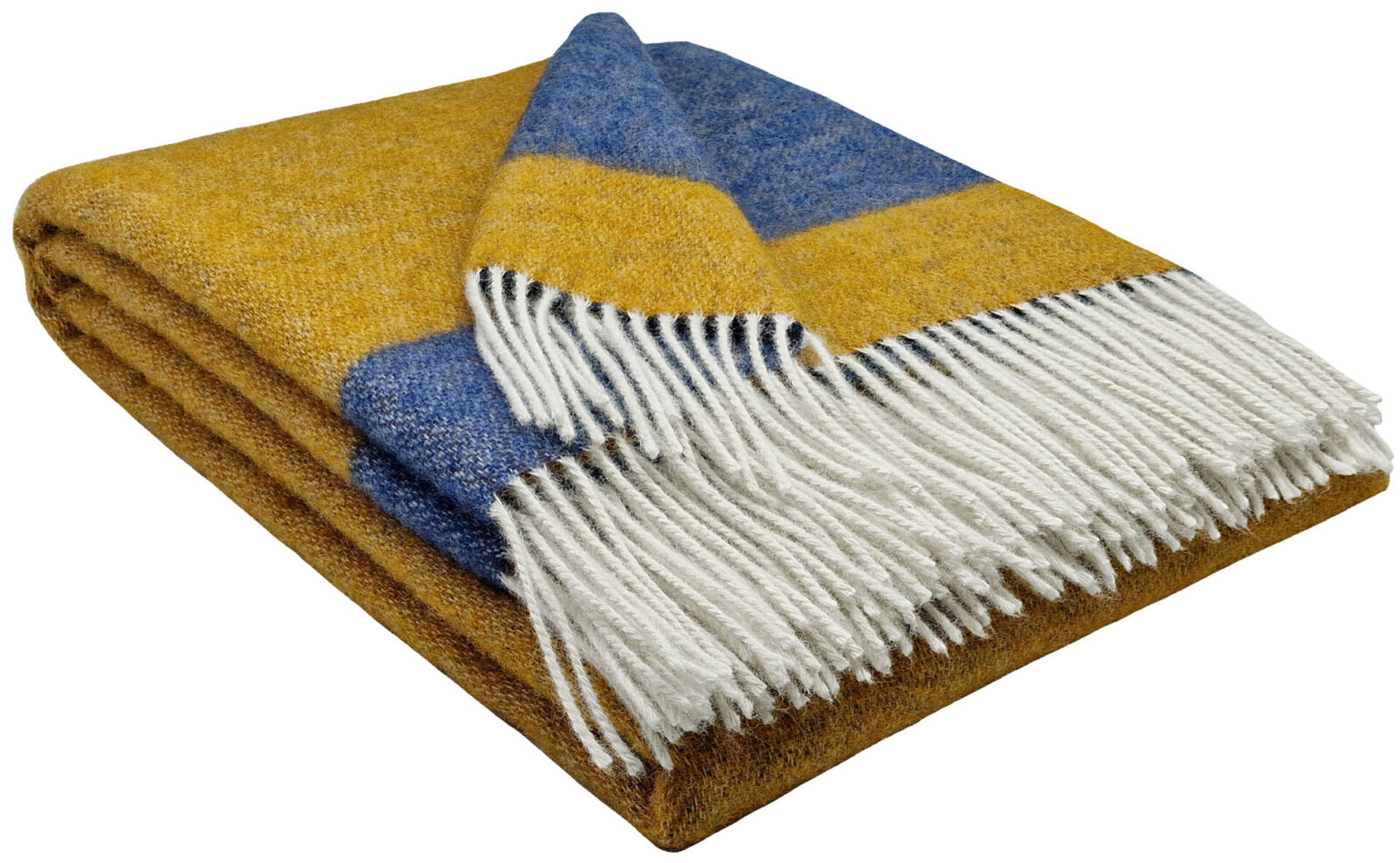 Wolldecken und Wollplaids