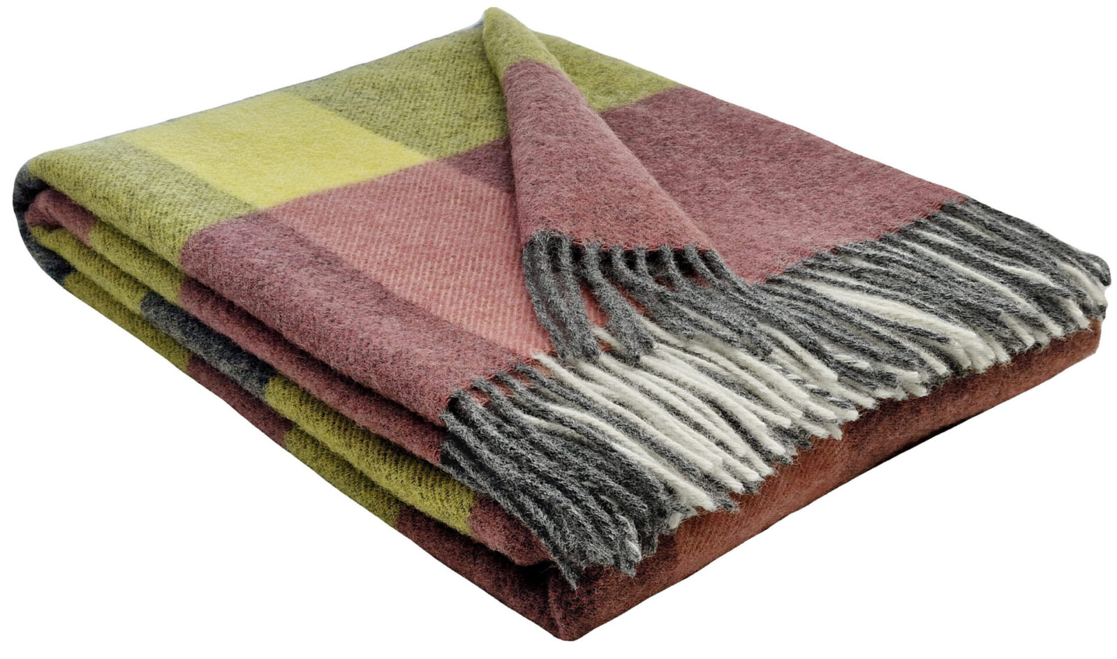 Wolldecken und Wollplaids