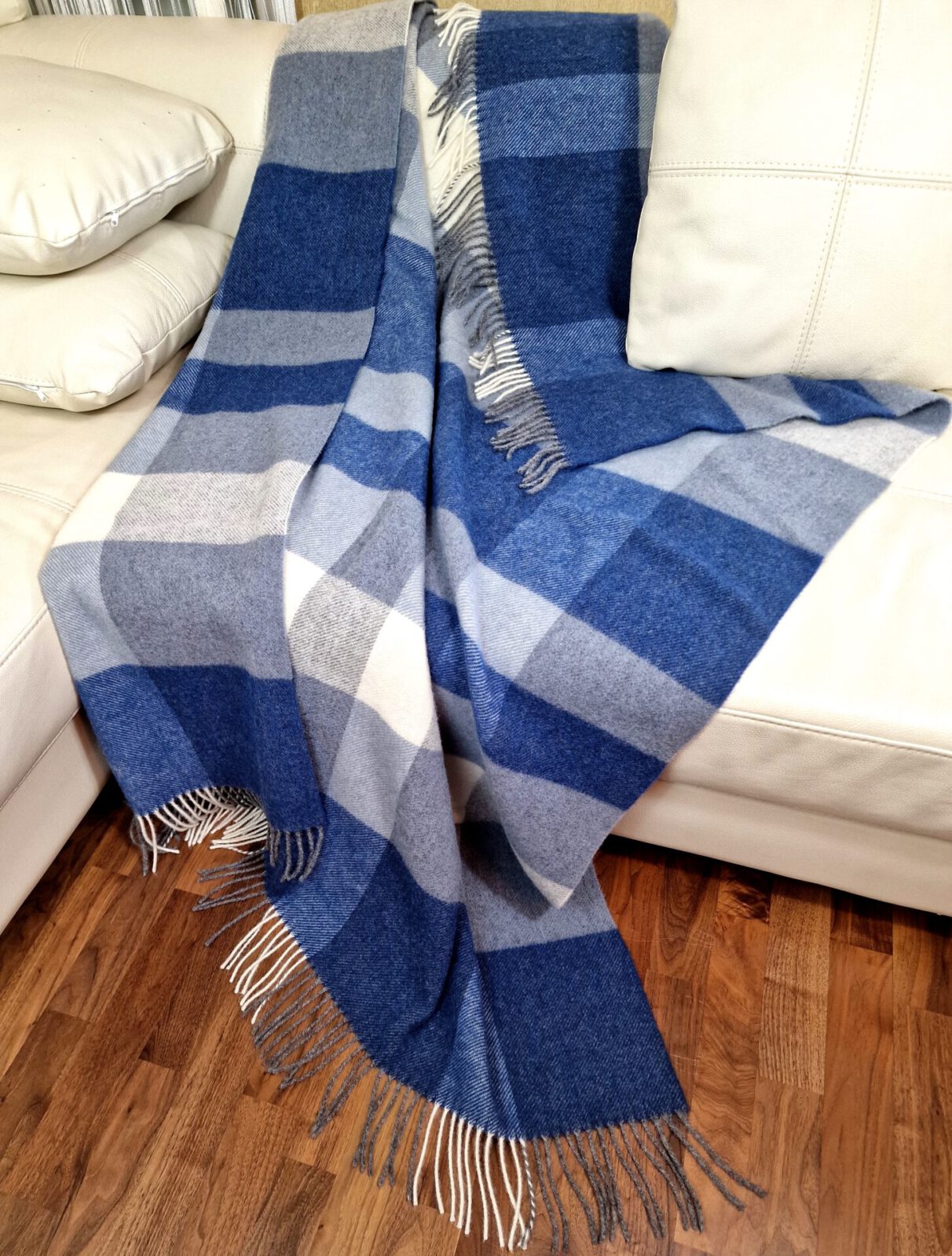Wolldecken und Wollplaids
