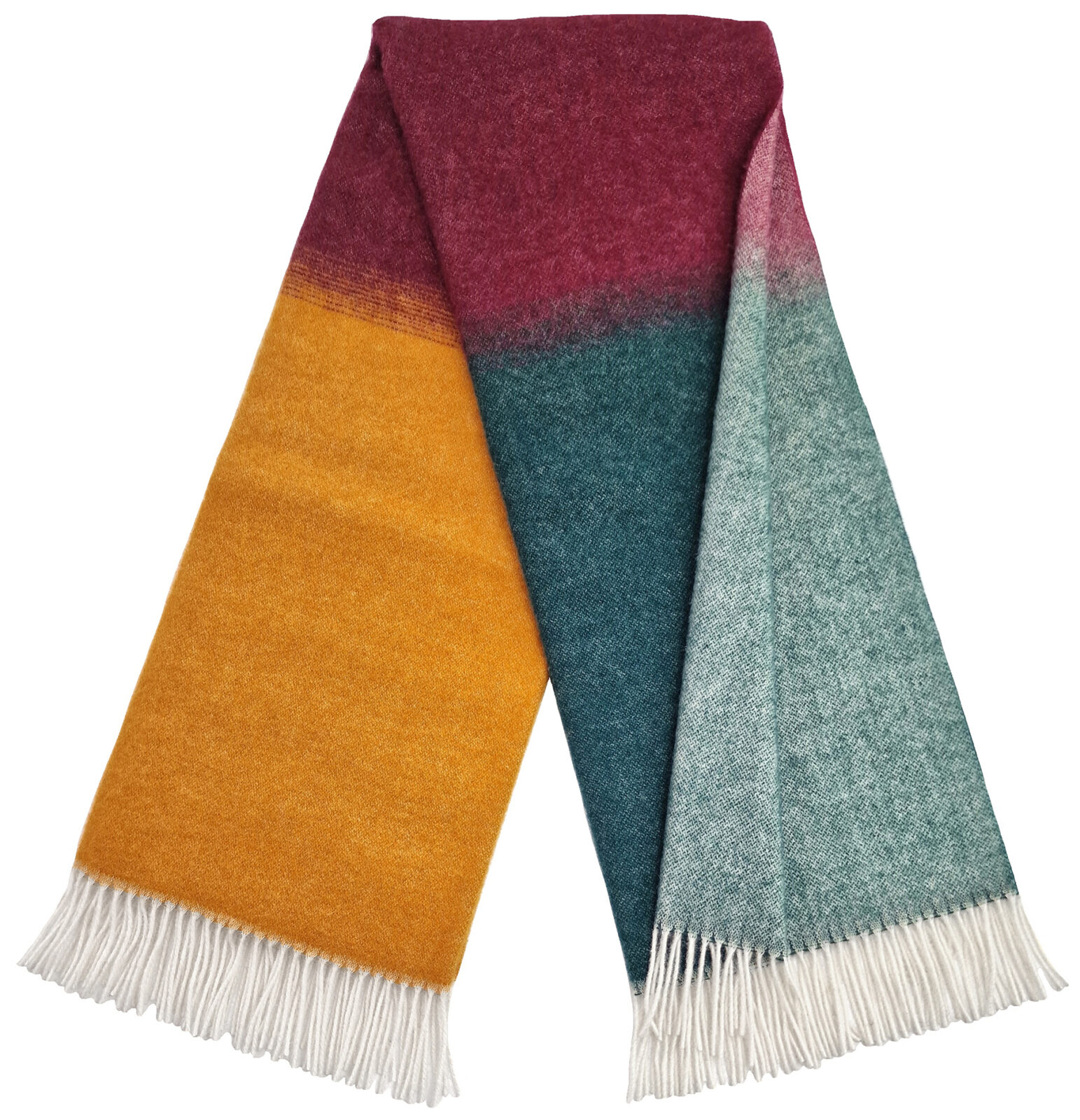Wolldecken und Wollplaids
