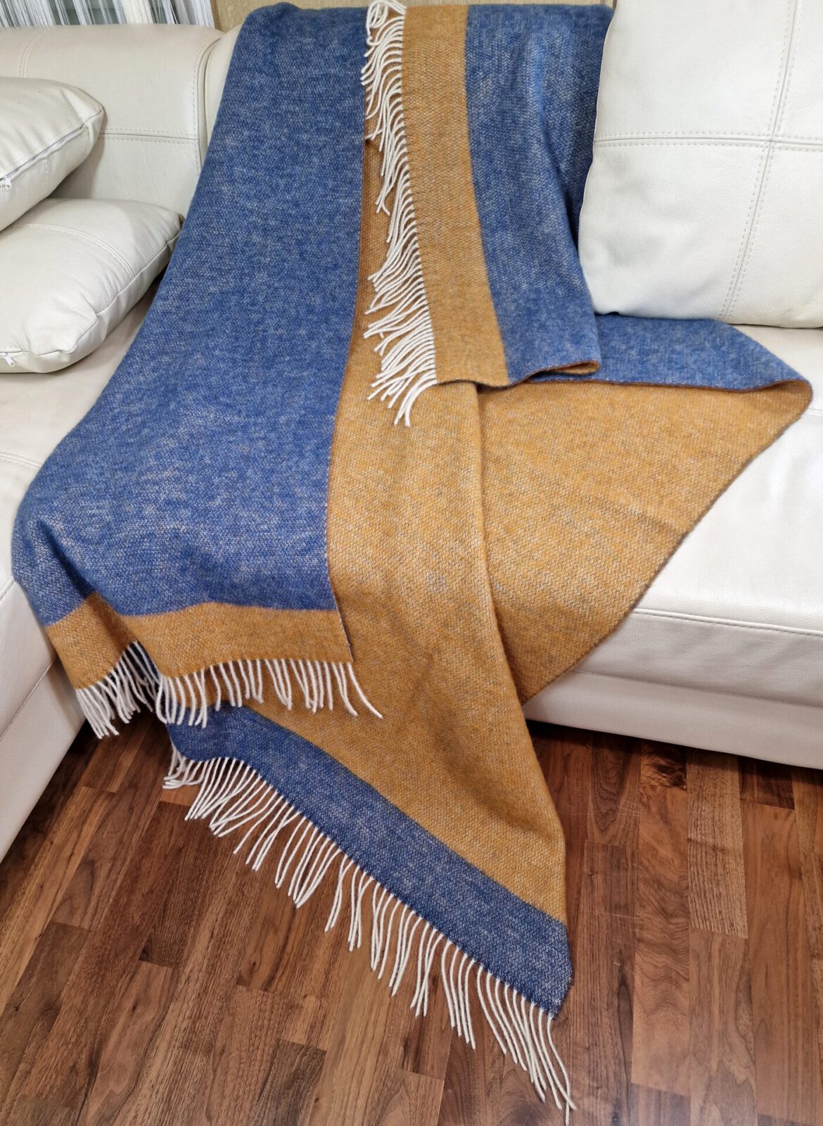 Wolldecken und Wollplaids