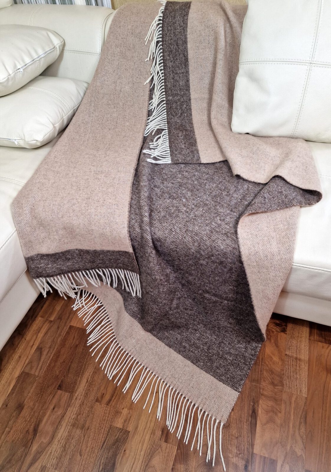 Wolldecken und Wollplaids