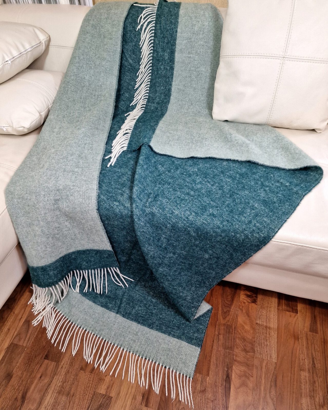 Wolldecken und Wollplaids