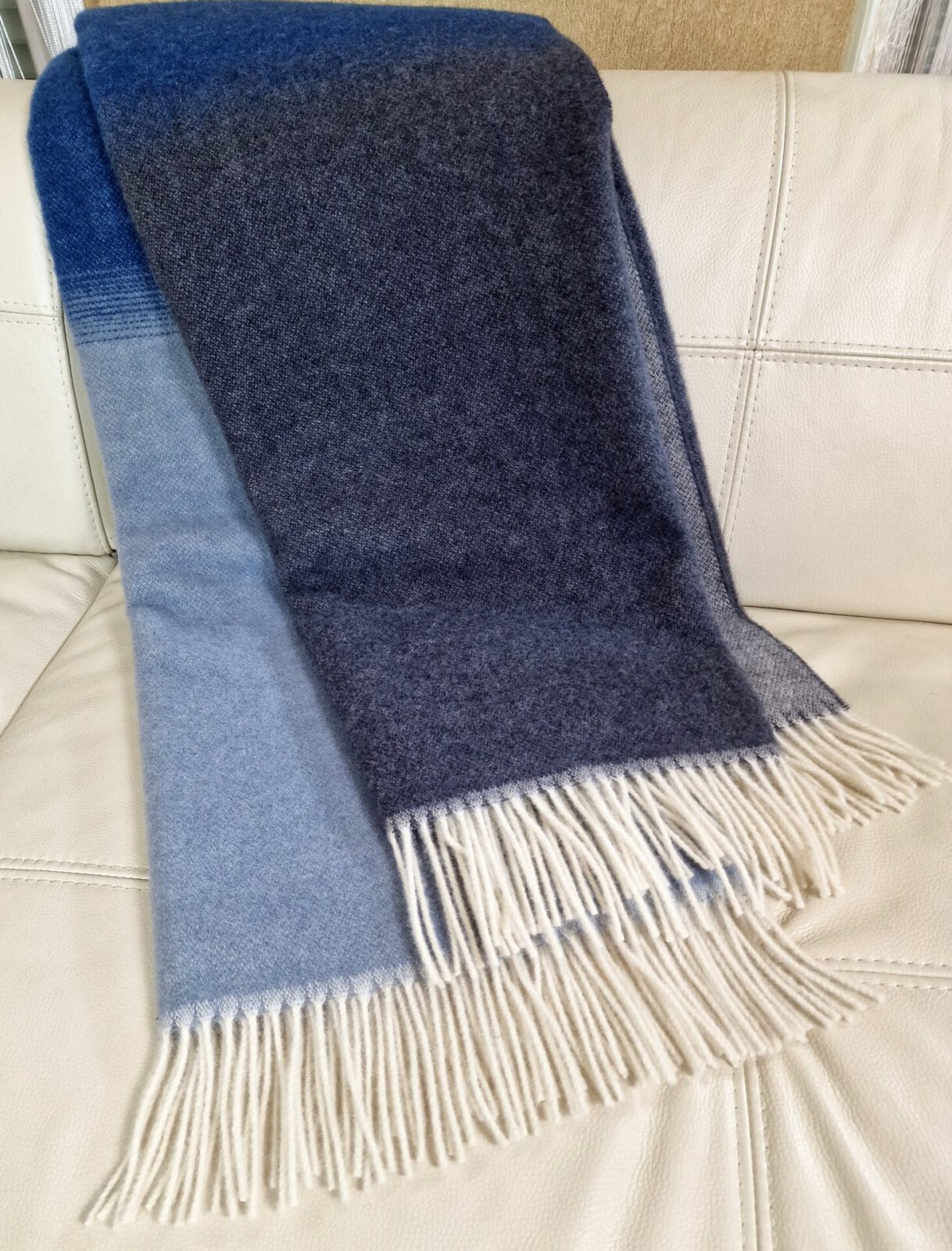 Wolldecken und Wollplaids
