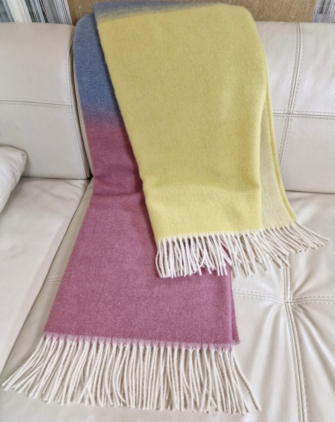 Wolldecken und Wollplaids
