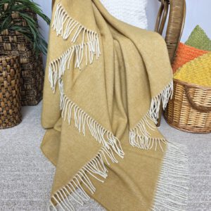 Alternative view of Wollplaid & Wolldecke "Tirol A" gelb/ocker