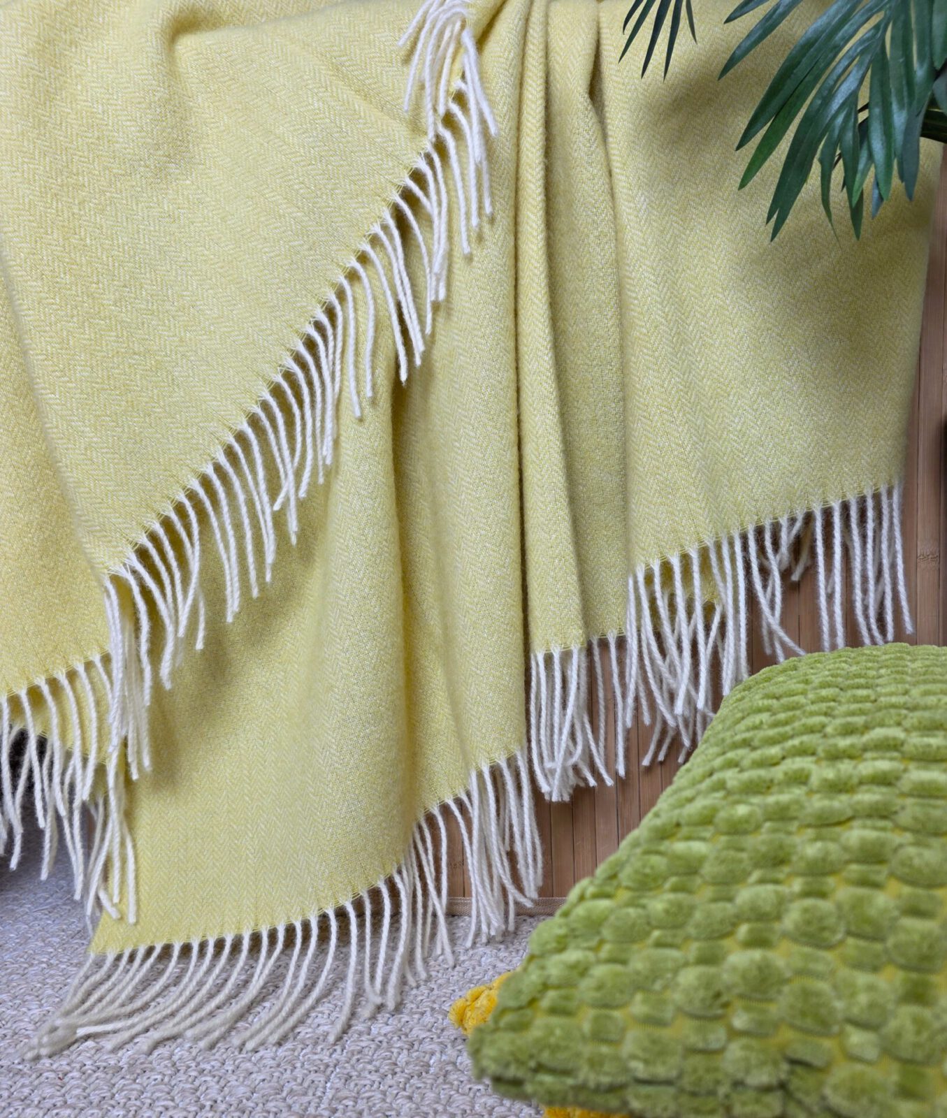 Wolldecken und Wollplaids