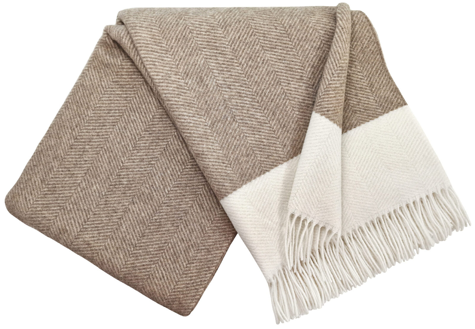 Wolldecken und Wollplaids