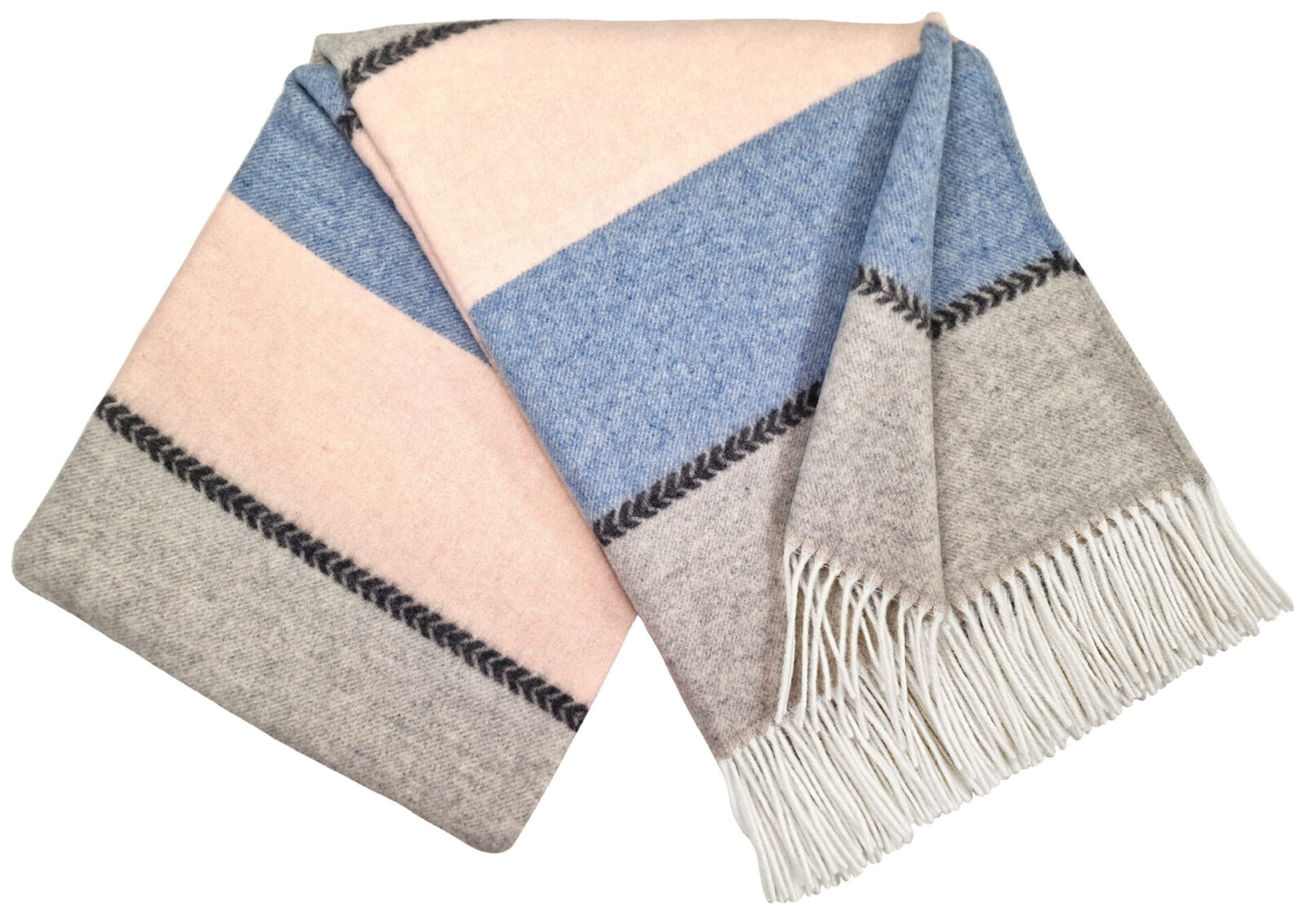 Wolldecken und Wollplaids
