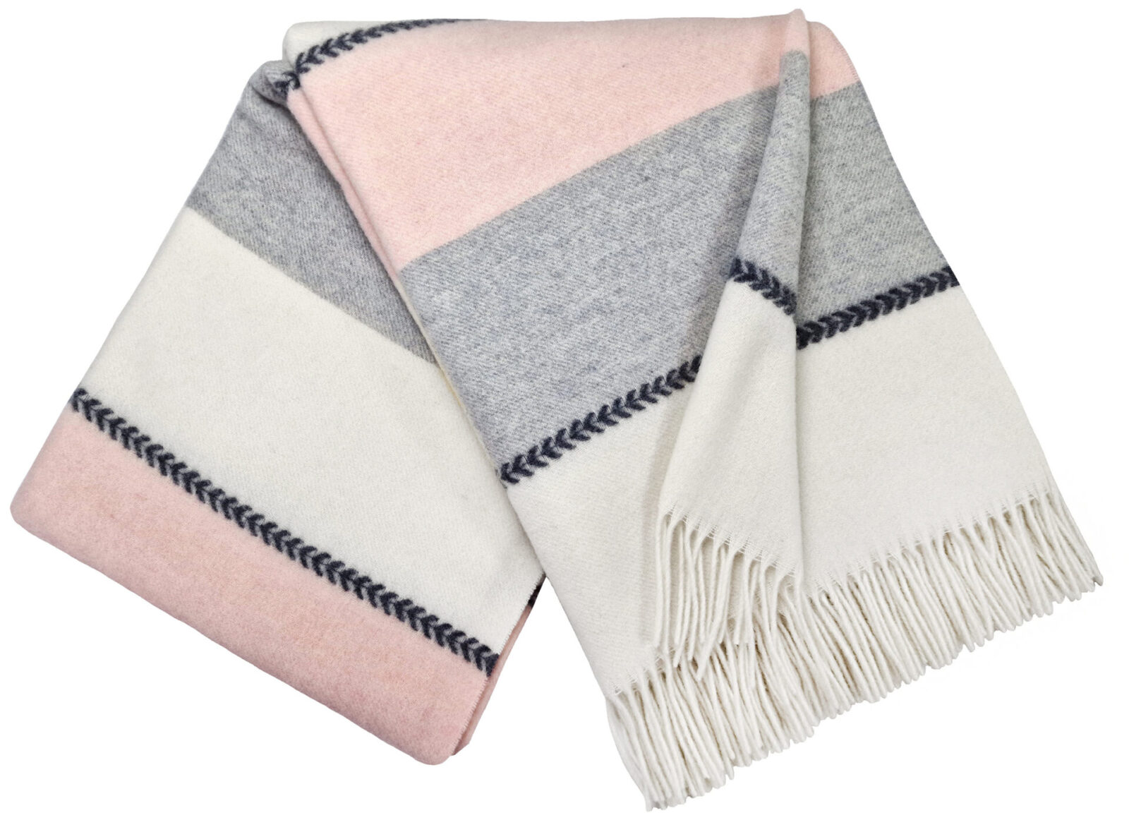 Wolldecken und Wollplaids
