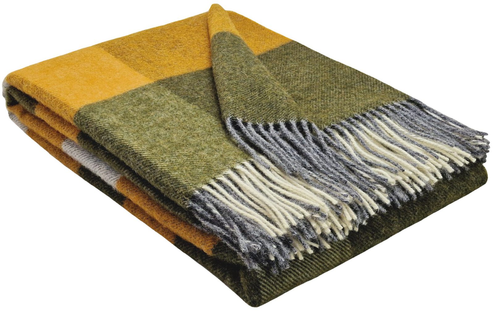 Wolldecken und Wollplaids