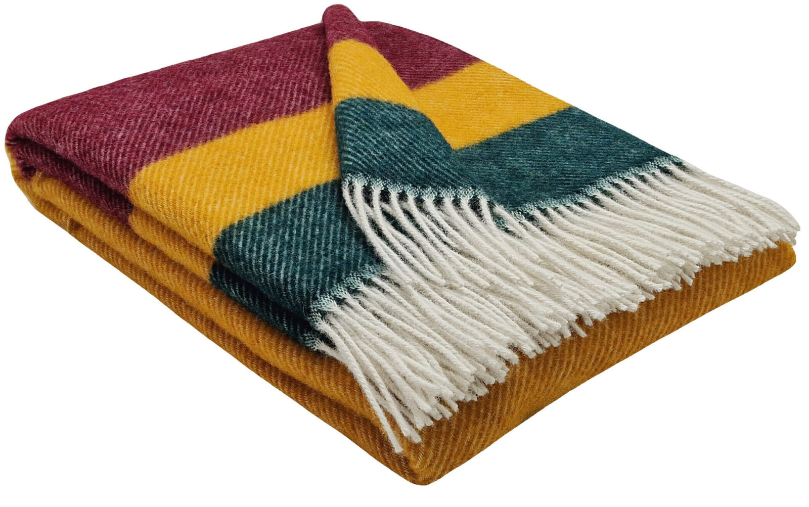 Wolldecken und Wollplaids