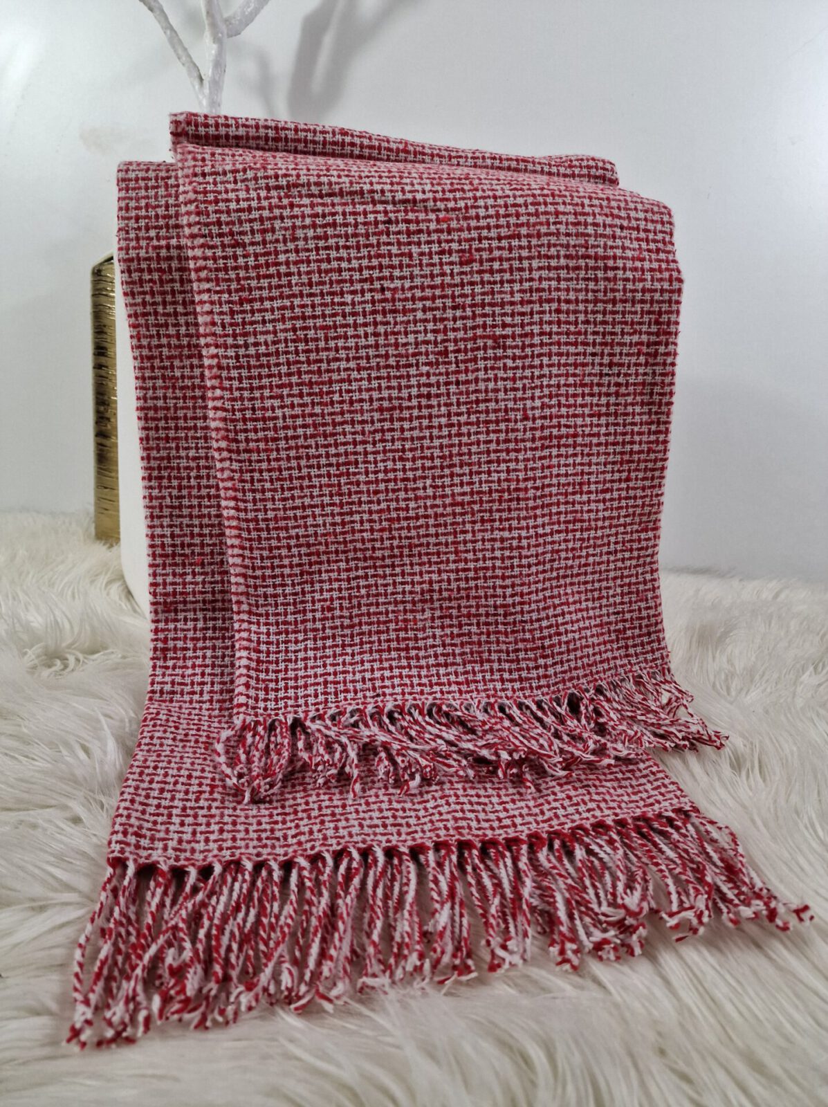 Wolldecken und Wollplaids