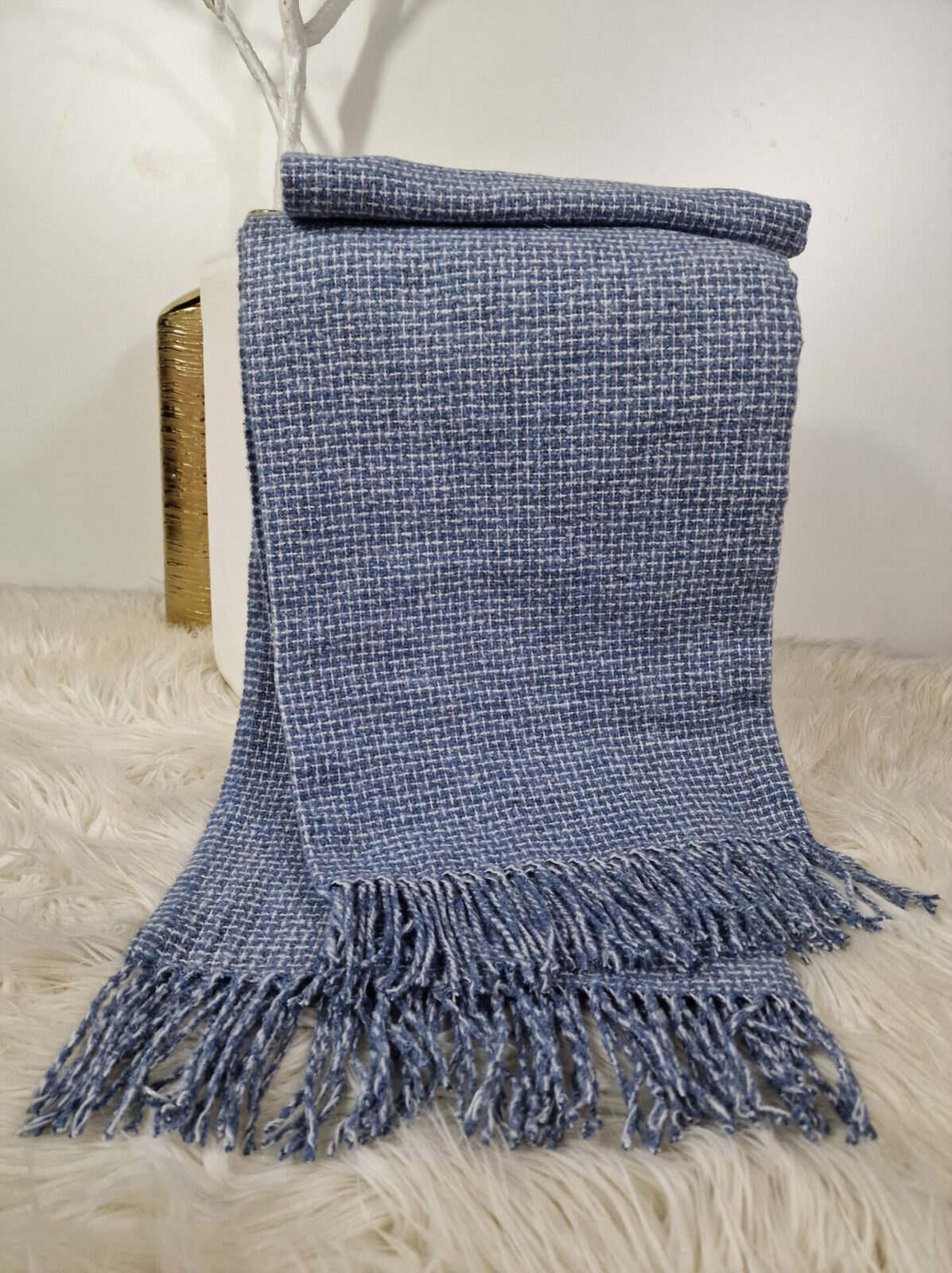 Wolldecken und Wollplaids