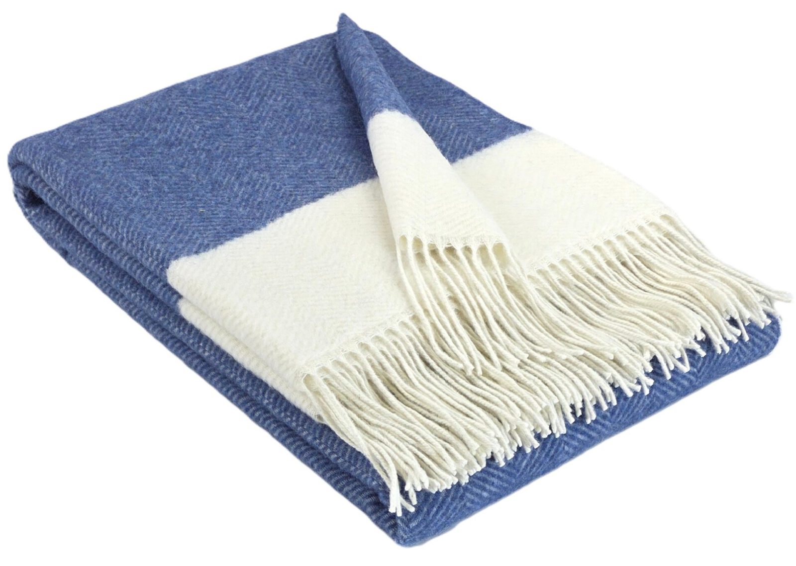 Wolldecken und Wollplaids