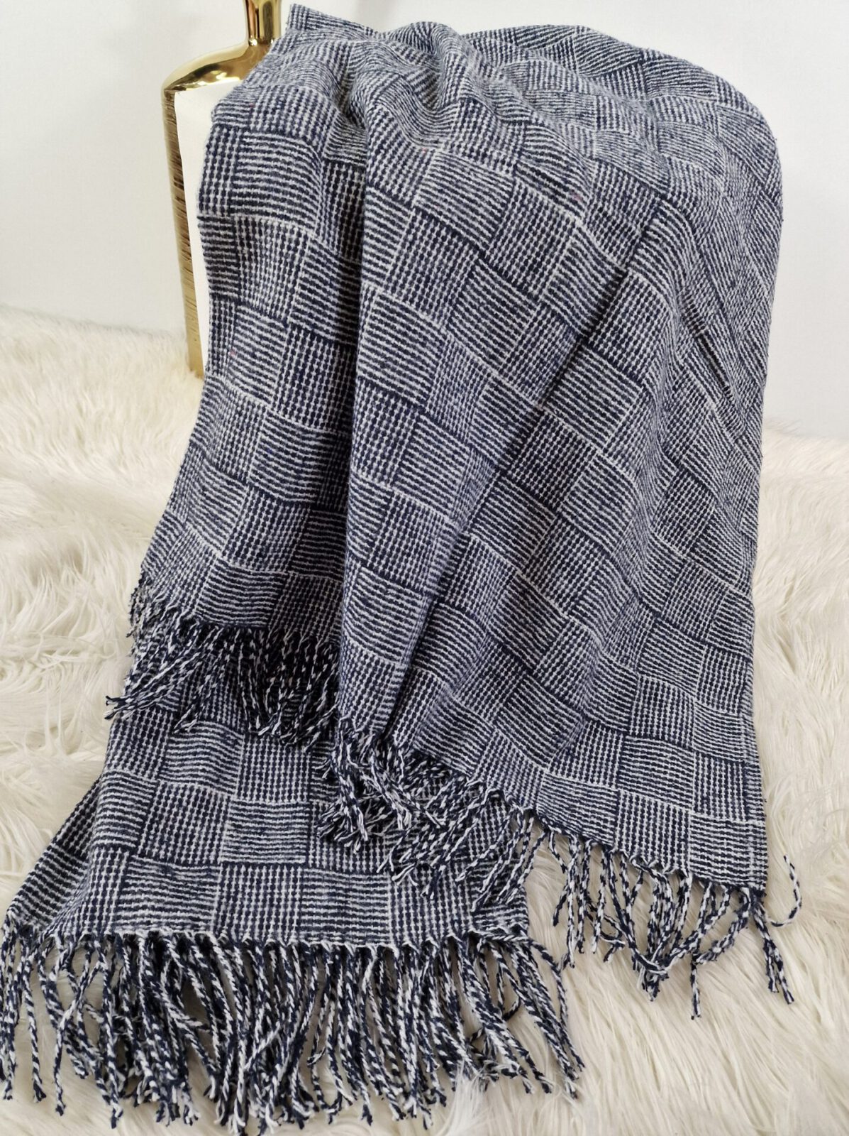 Wolldecken und Wollplaids