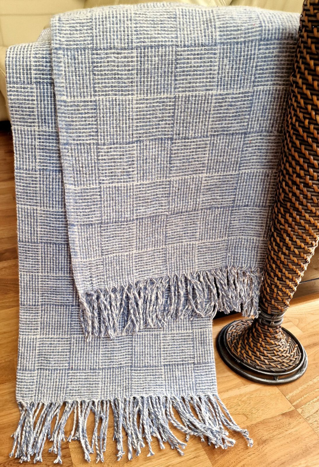 Wolldecken und Wollplaids